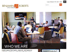 Tablet Screenshot of benjaminrobertsltd.com